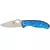 Ніж Spyderco Tenacious, D-2, Titanium к:blue, фото 